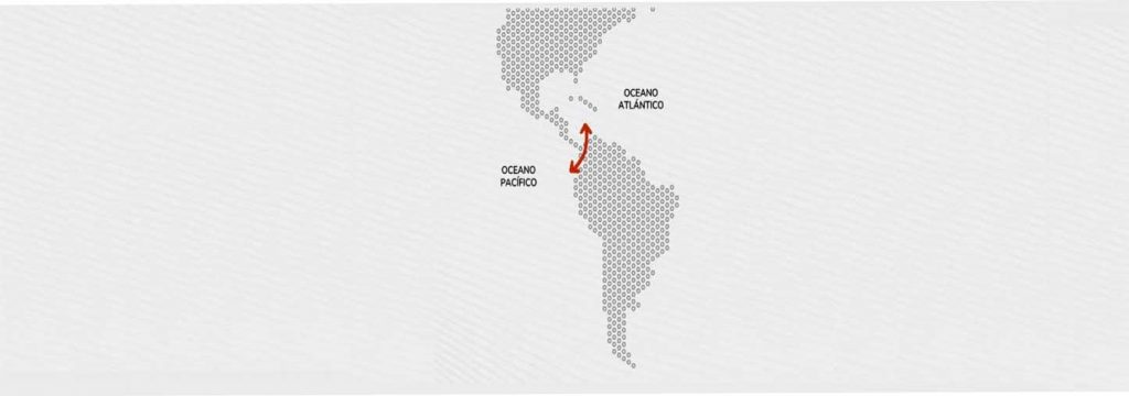 UPIT desarrolla prefactibilidad del corredor férreo entre el Darién chocoano y Cupica. Mapa de referencia