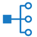 Mapa de procesos Icono Objetivo caracterización Azul claro