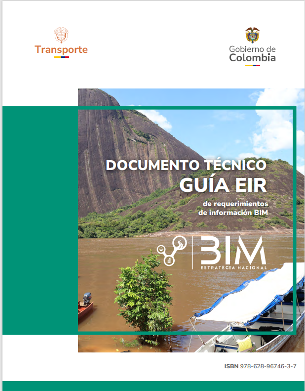 Portada del Documento Técnico Guía EIR de Requerimientos de Información BIM