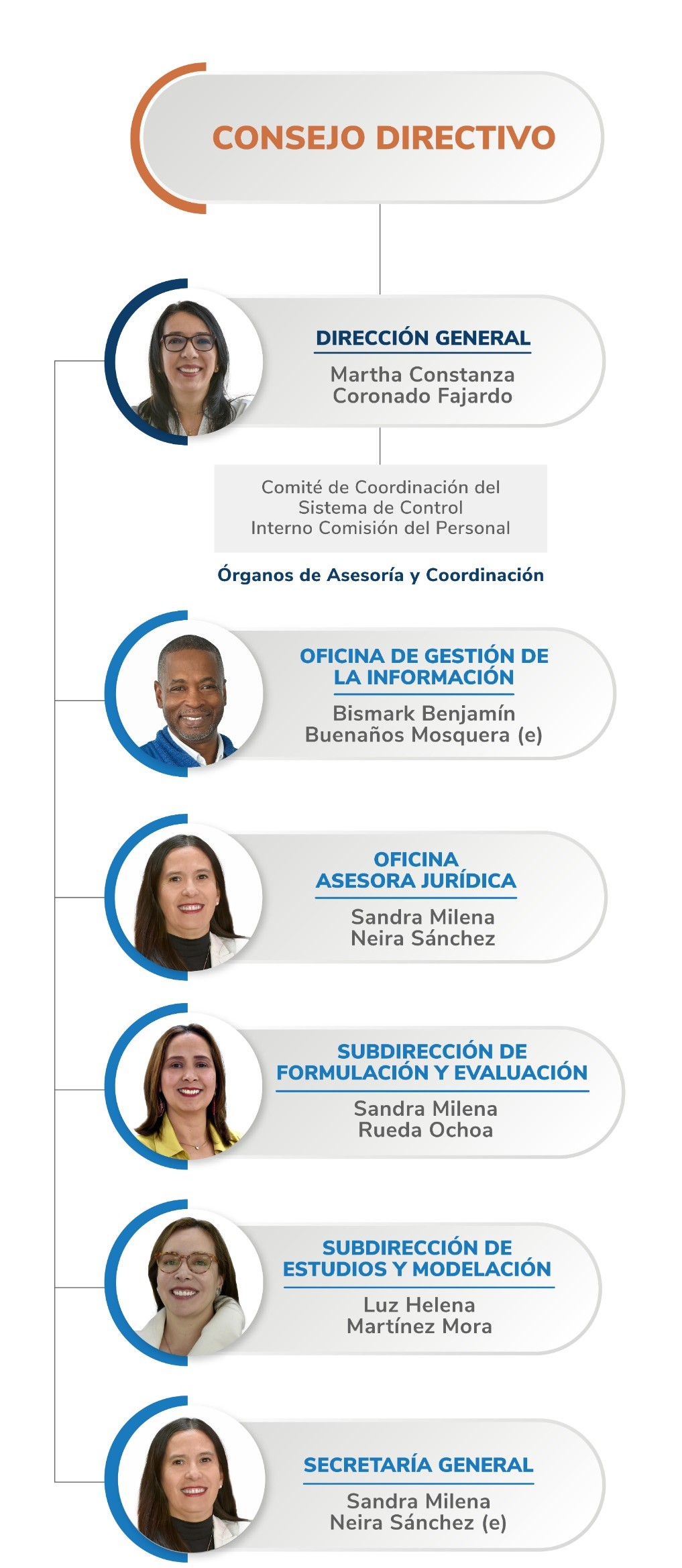 Organigrama Vertical 19 de junio de 2025